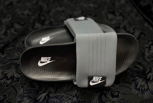 Best slides for daily use Style Grey & Black & White Slides for Men